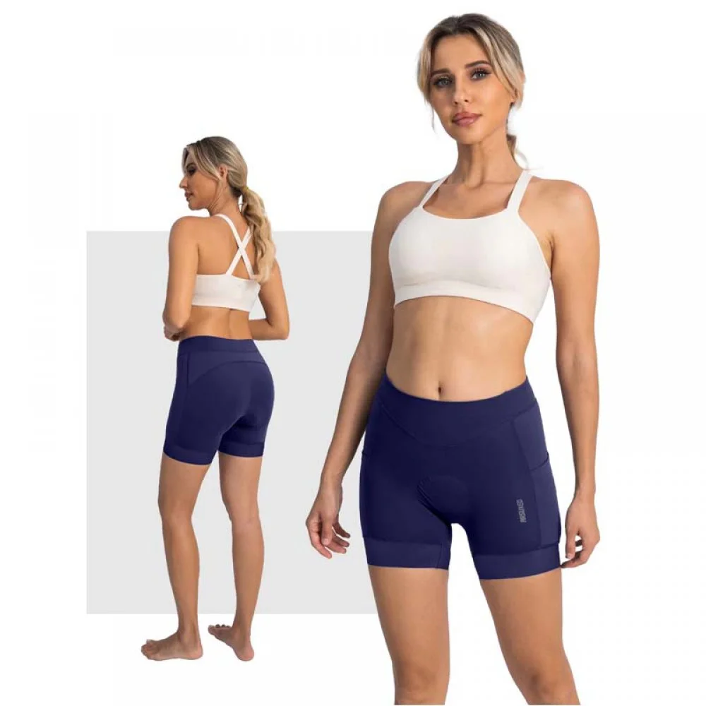 ARSUXEO Women's Padded Cycling Shorts | Breathable, Shock